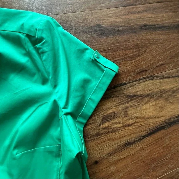 New York & Company 7th Ave design studio - Green Button-Up Shirt - XL - new - Picture 4 of 5